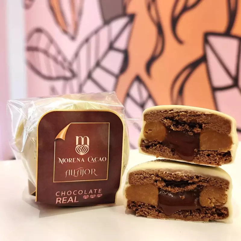 ALFAJOR CAFÉ CON LECHE