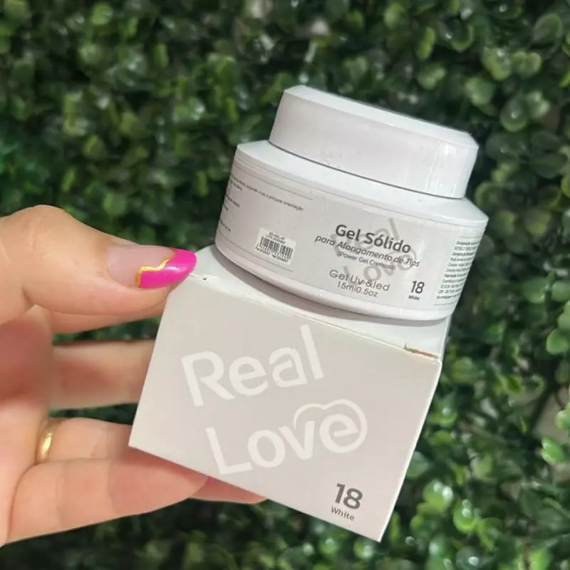 Gel Solido Real Love 18 White 15g