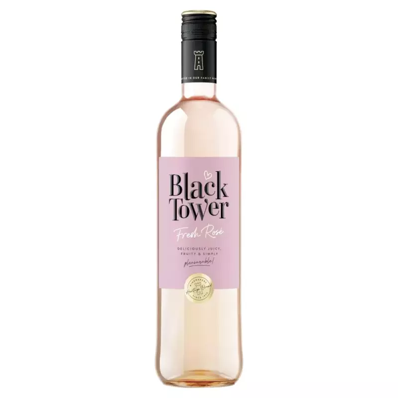 VINO BLACK TOWER ROSE 750 ML