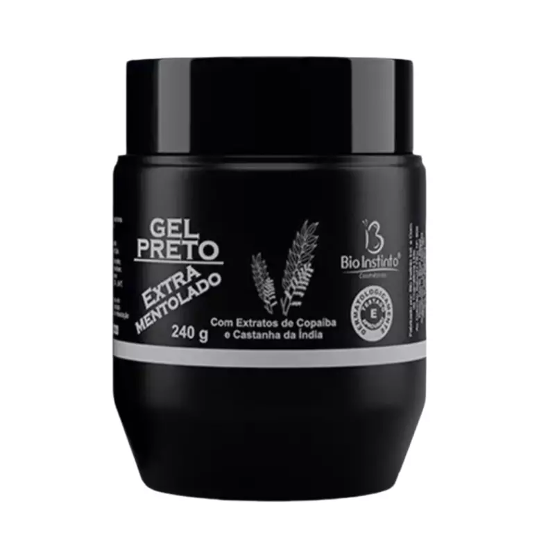 Gel Preto Extra Mentolado - 240gr(copy)