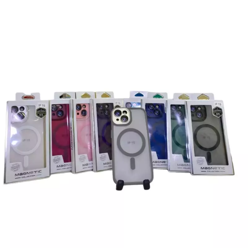 CAPA MAGSAFE COLOR FECHADA C/LENTE