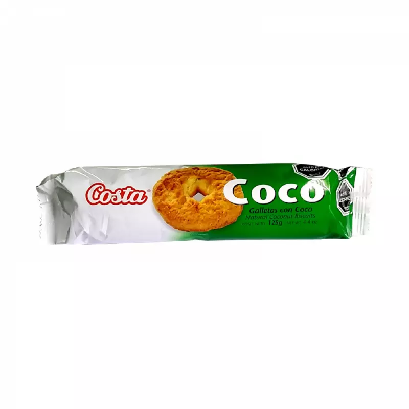 Galleta de cococo costa 125gr
