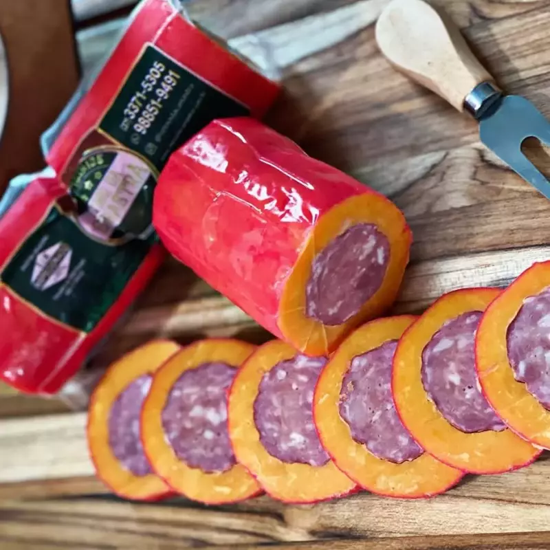 Provolone Gouda c/salame 0,600gr