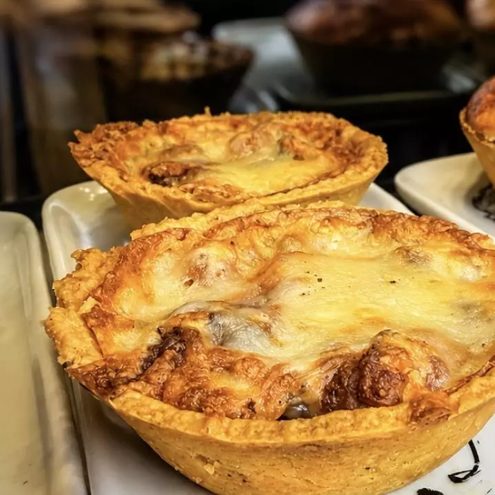 Quiche bacon c/abacaxi