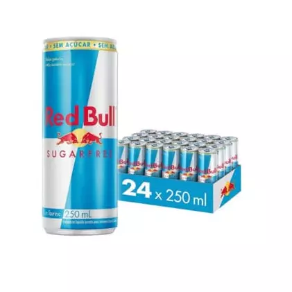 RED BULL SUGAR FREE 250 ML C/24 UN.