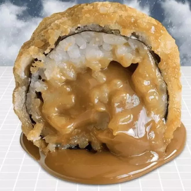 HOT ROLLS  MANJAR NUEZ 8 PZA