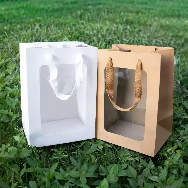 Bolsa con Ventana Acetato (M) #911