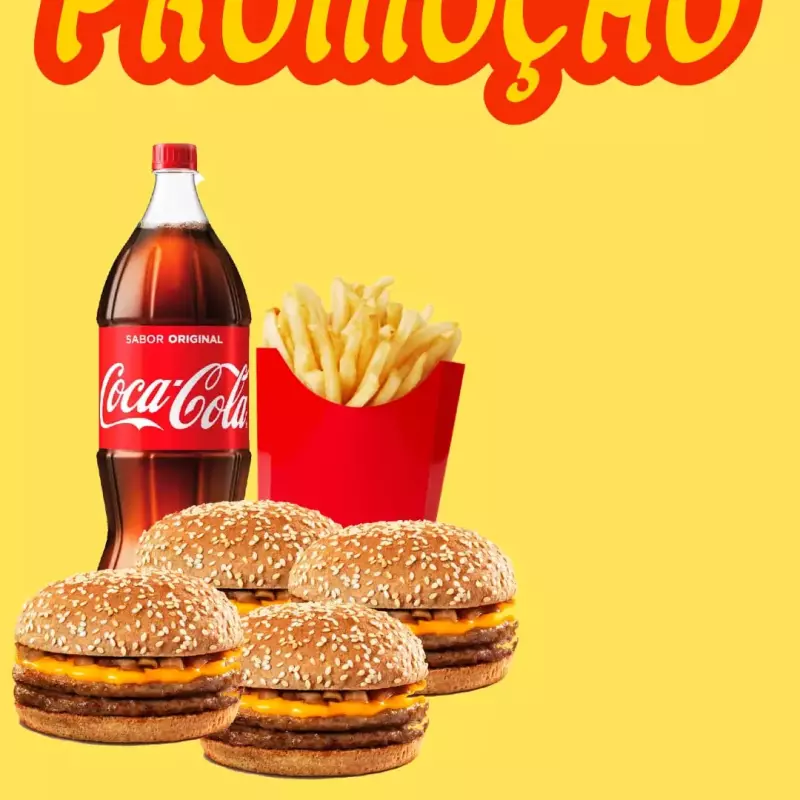 Combo 4 TOM BURGUER DUPLO