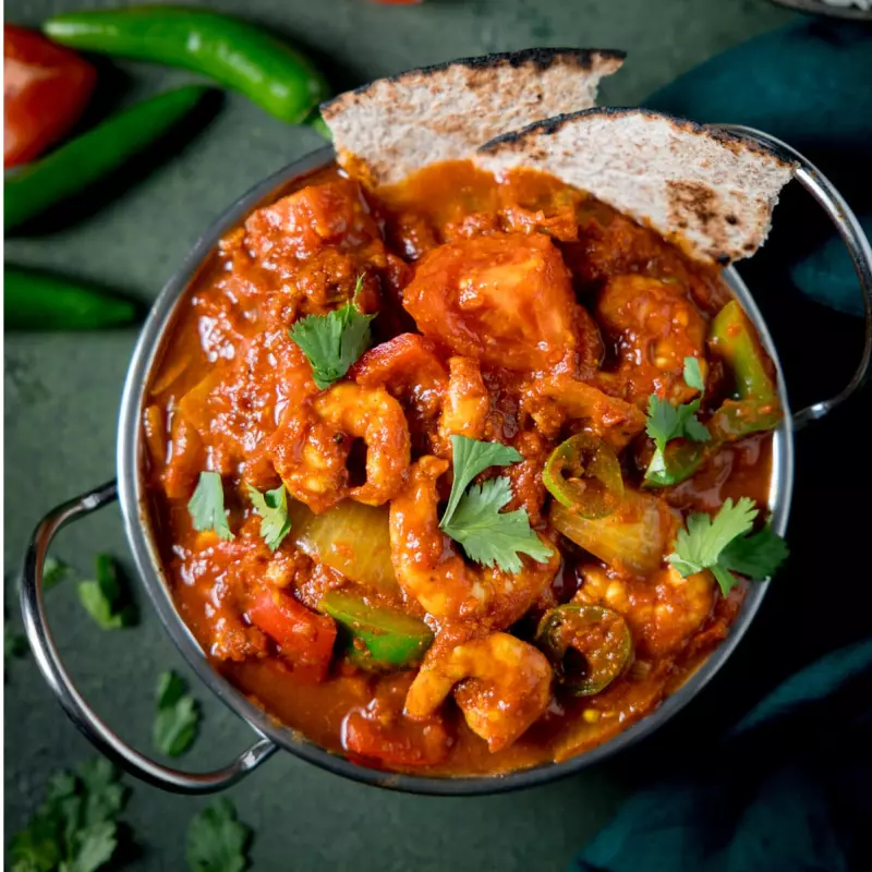 Shrimp Jalfrezi
