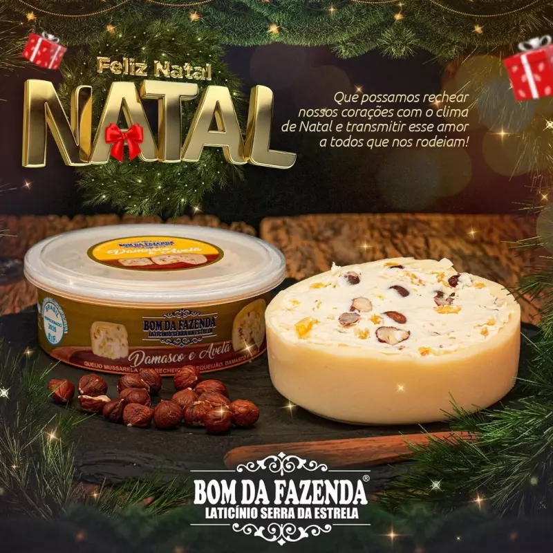 Queijo Trufado - Bom da Fazenda