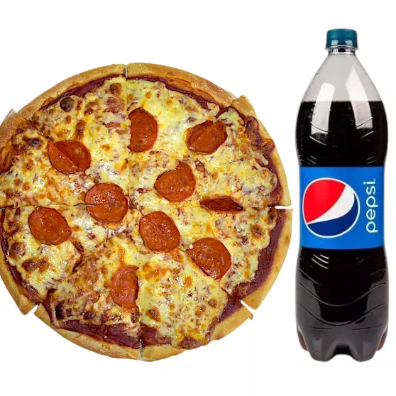 Combo Pizza Mediana + Pepsi 1.25 L