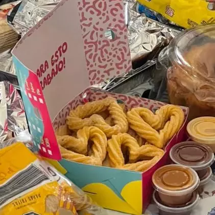 Churros para compartir