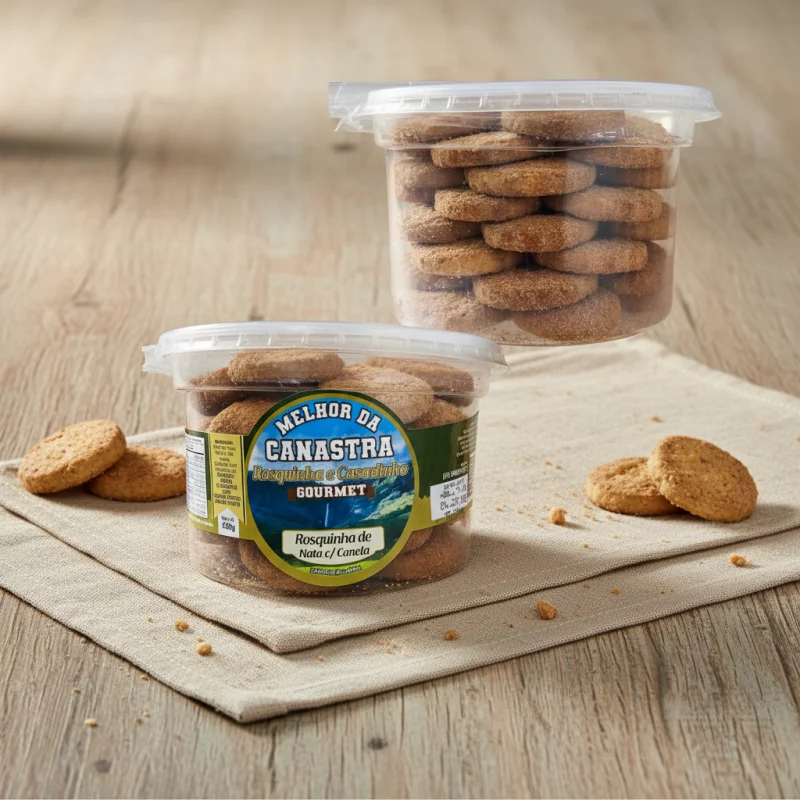 Rosquinha de Nata com Canela