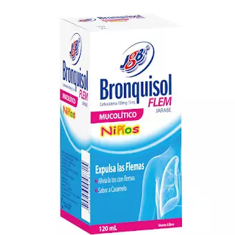 BRONQUISOL FLEM NINOS 120 ML