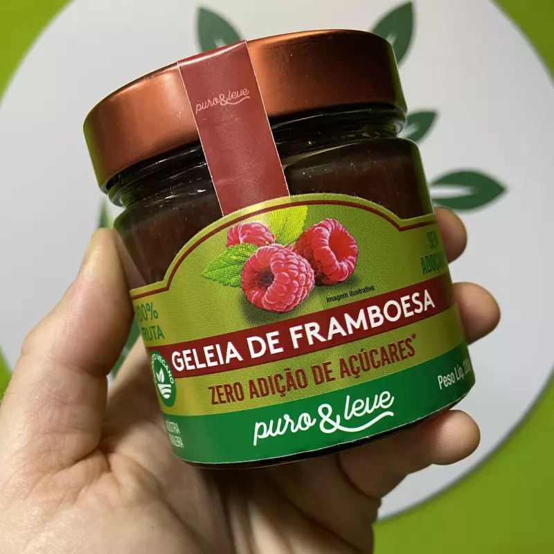 Geleia framboesa Puro & Leve