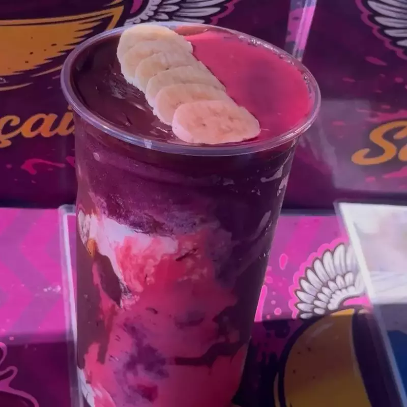 7 Mousse Morango + Nutella + Banana