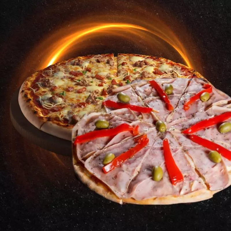 1 MOZZARELLA +1 ESPECIAL