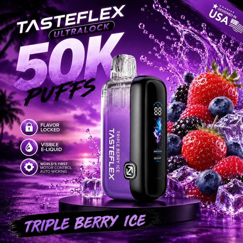 Taste- Triple Berry ice 🍒🍓