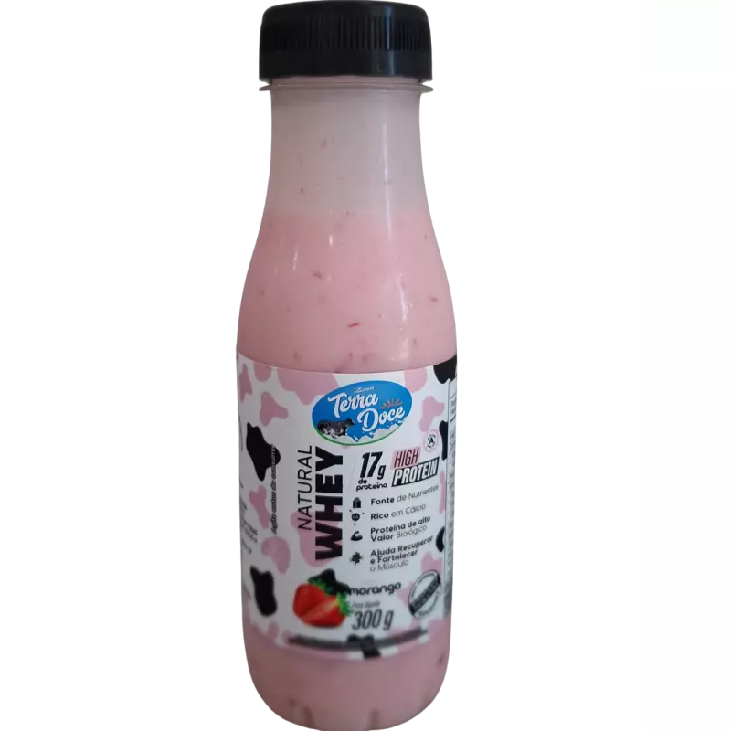 Lactea Whey Morango 300ml