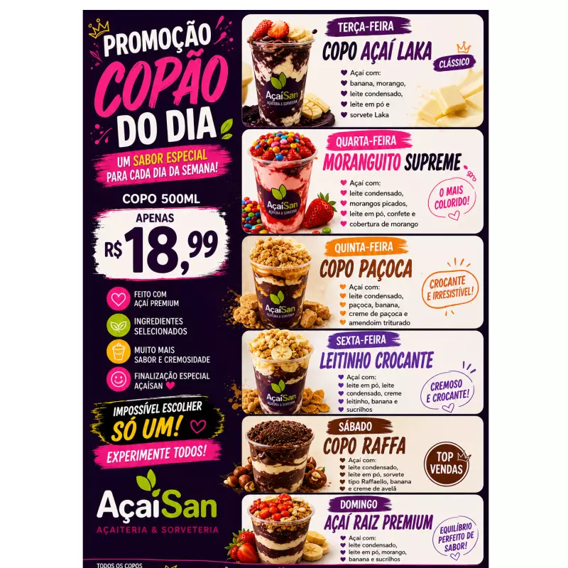 COPÃO DO DIA - PROMO