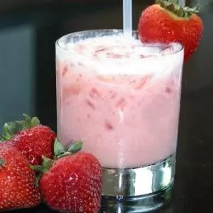 Caipiroska de morango