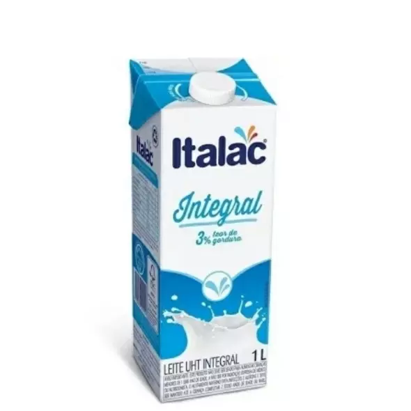 Leite italac 1L integral