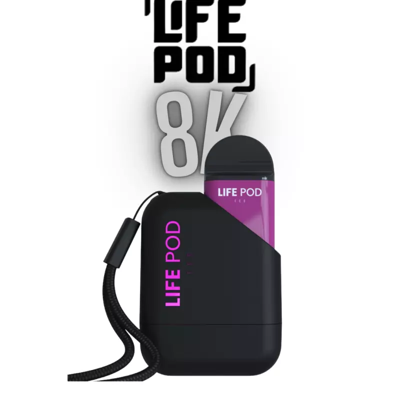 KIT LIFE POD 8K (Refil e Bateria)