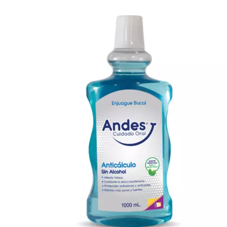 ENJ.BUC.ANDES CUID ORAL ZERO 1000ML