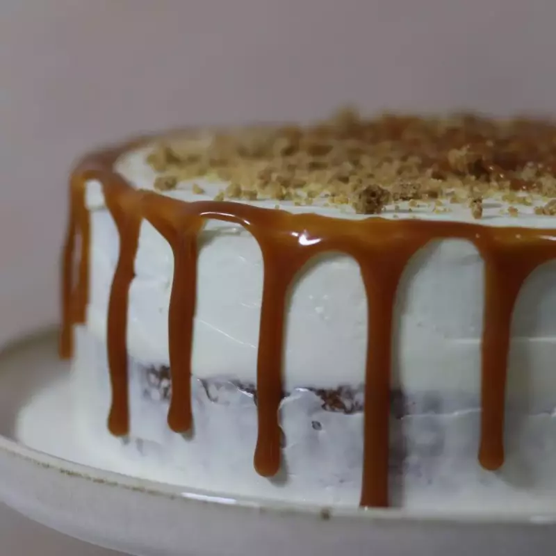 Pastel de Caramelo Salado