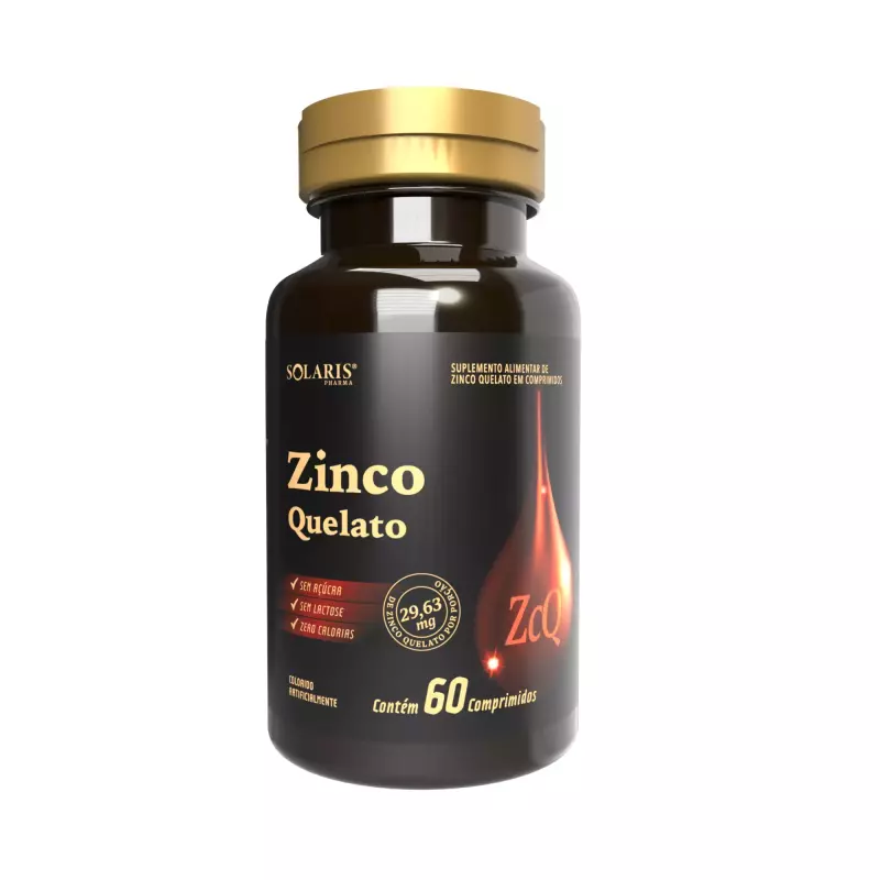 Zinco Quelato 60 Cap Solaris