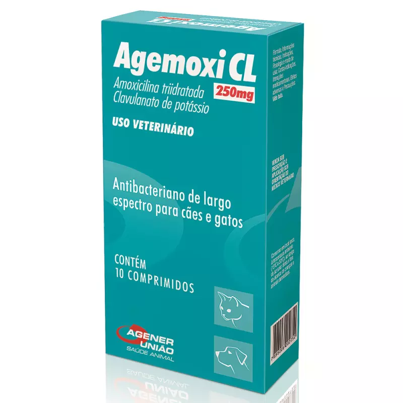 Agemoxi CL Agener União 250mg