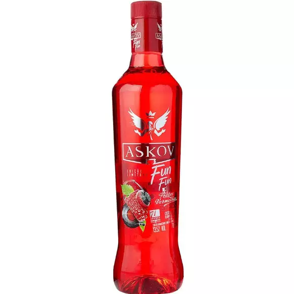 Vodka Askov Frutas Vermelhas 900ml