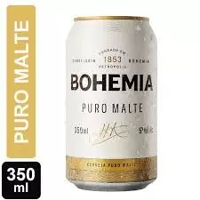 Cerveja Bohemia Puro malte - LATA