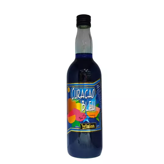 LICOR CURACAO BLUE WISLAN 750 ML
