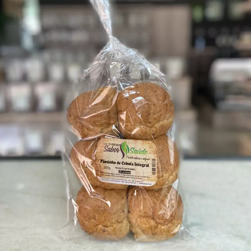 Pãozinho de Cebola Integral