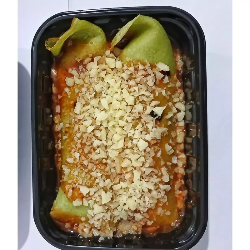 Panqueca de Espinafre (carne ou frango)