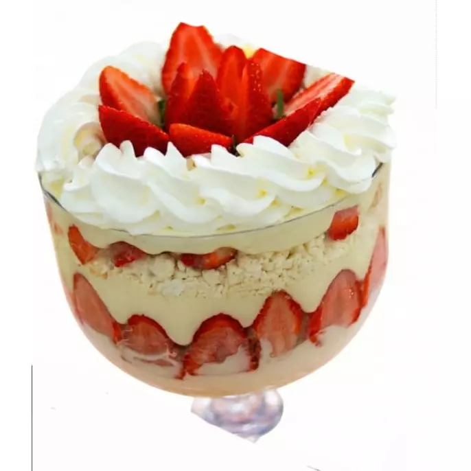 Merengue de Morango na Taça -1.250ml