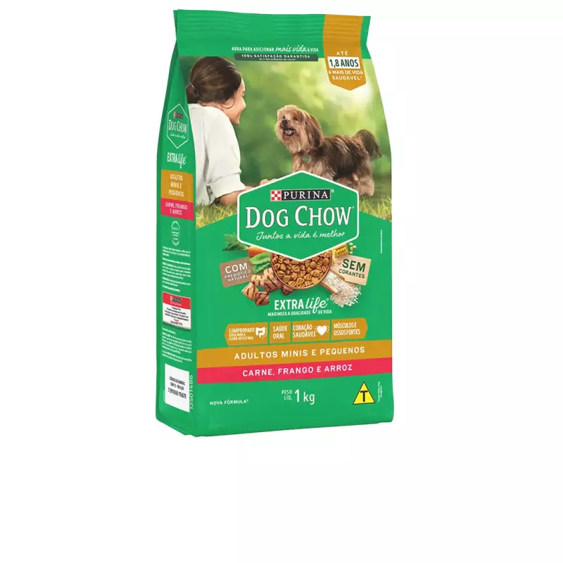 Dog Chow Adulto Raças Peq. Carne