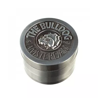 Grinder Bull Dog Plateado Mediano
