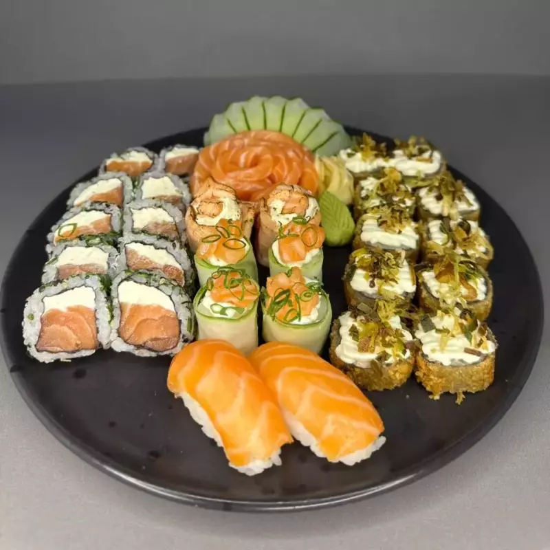 Delivery 34 peças só salmão