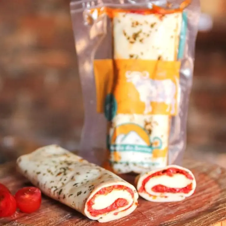 MANTA BUFALA RECHEADA TOMATE SECO