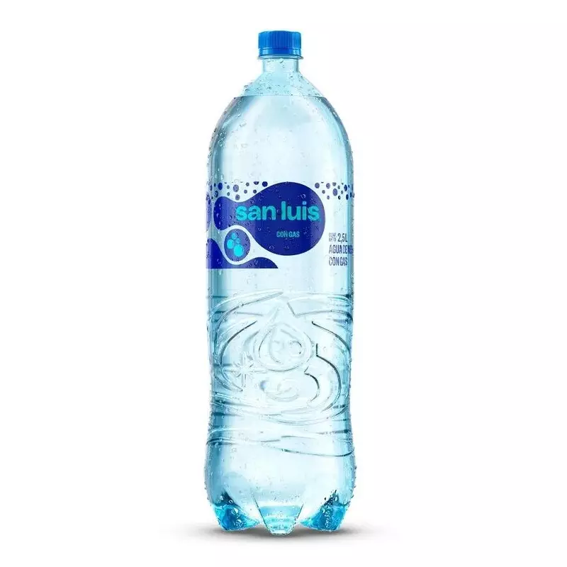 AGUA SAN LUIS CON GAS 2.25LT