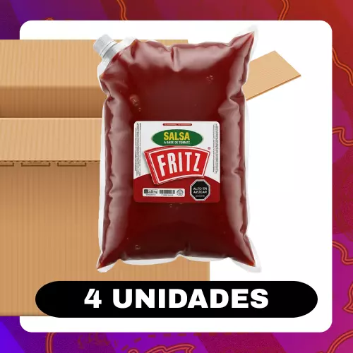Bulto Fritz Salsa Tomate 3850kg