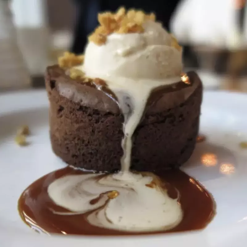 Brownie de Chocolate com Sorvete