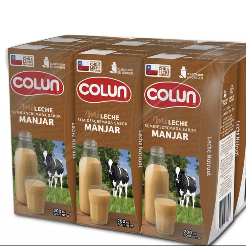 Pack leche con manjar