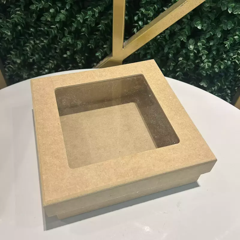 Caixa Quadrada c/vidro COD: 24667