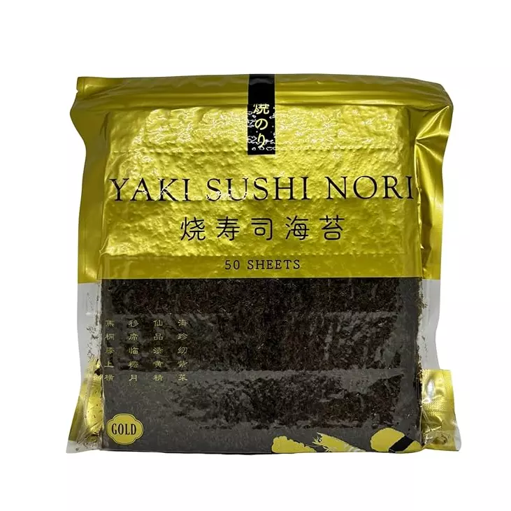 YAKI SUSHI NORI GOLD C/50 FOLHAS