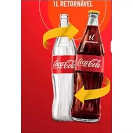 Refrigerante de 1Lt vidro