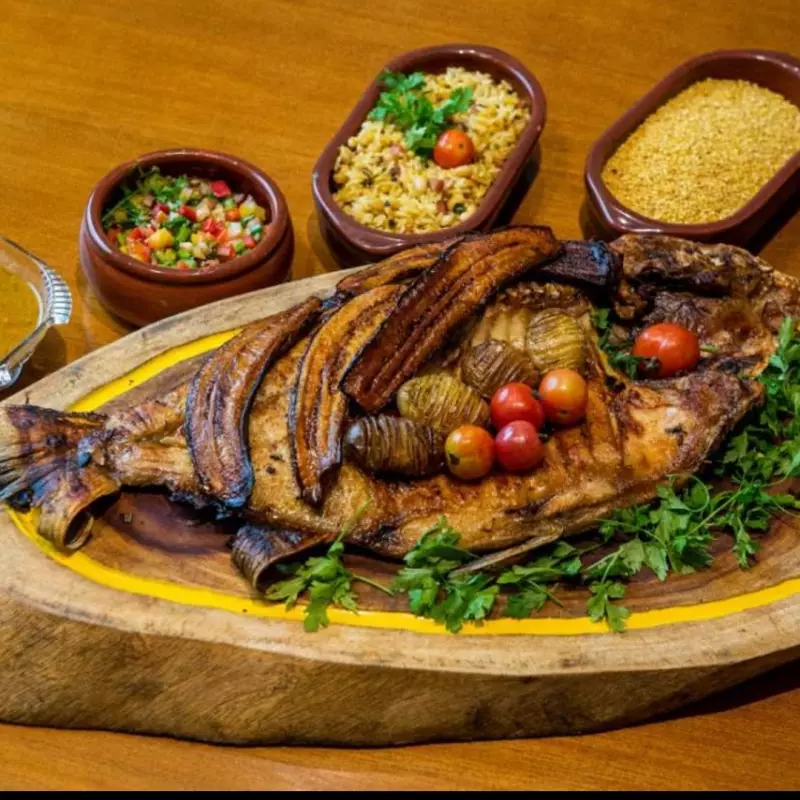 Banda de tambaqui no forno gr