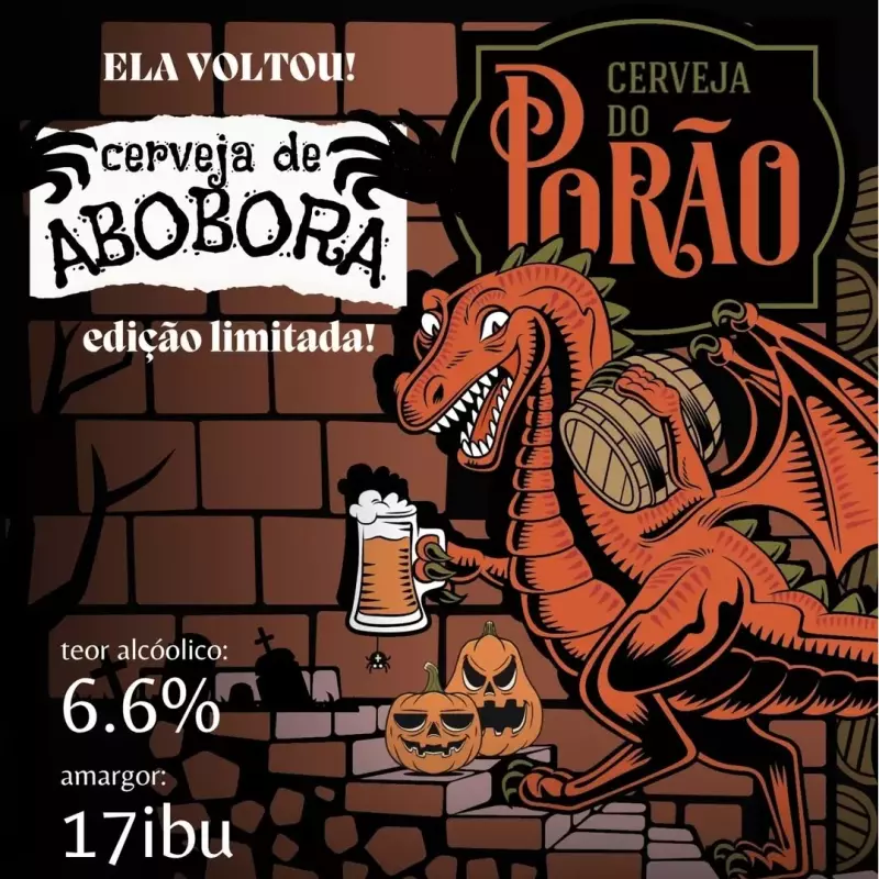 Chopp Pumpkin Ale (Abóbora) 1L